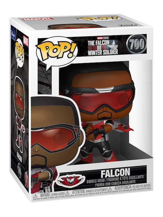 Funko Pop! Marvel: Marvel - Falcon 700 Bobble-Head