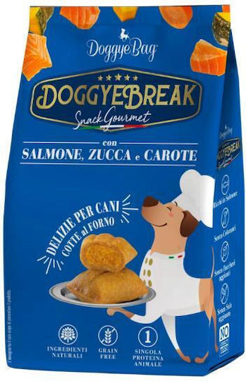 Doggue Bag Dog Treat with Salmon, Pumpkin and Carrot 180gr