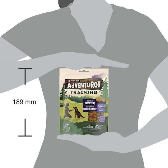 Adventuros Adventuros Training Przysmaki Dla Psów Bogate W Dziczyznę 115g