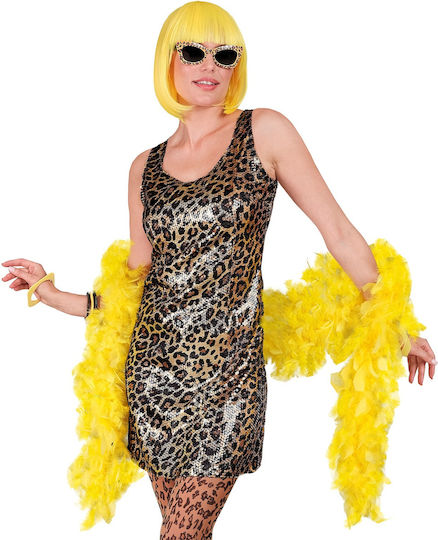 De carnaval Boa Galben 1buc
