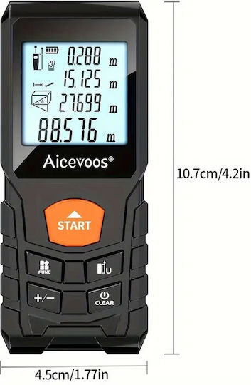 Laser Distance Meter WECB23 cu Capacitate de Măsurare până la 50m