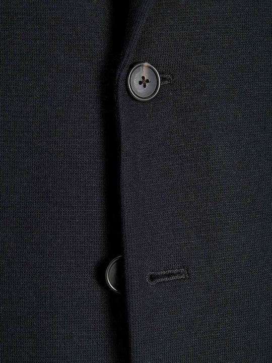 Men's Suit Jacket Slim Fit Dark Navy