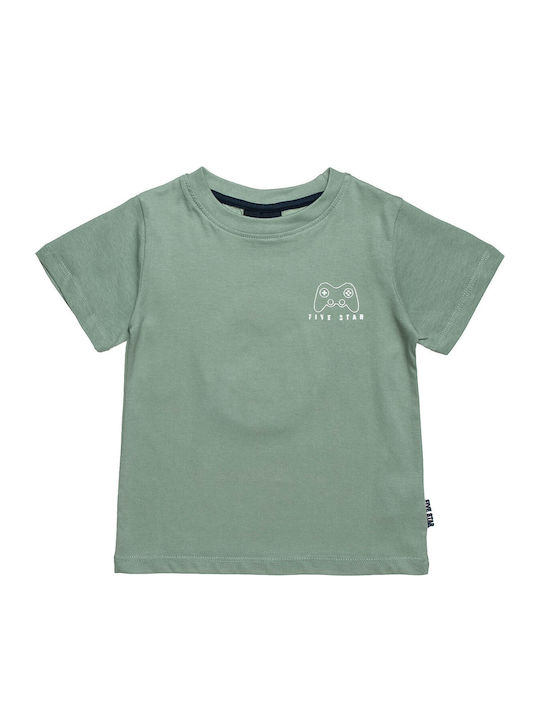 Kids' Set with Shorts Summer 2pcs Green