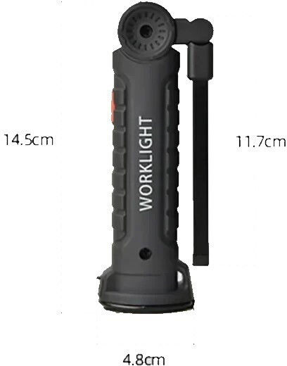 Rechargeable Workshop Light LED with Brightness up to 2700lm