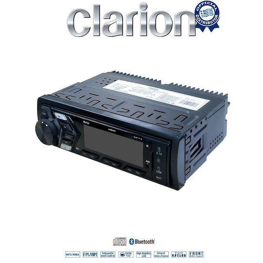 Clarion Ραδιόφωνο Αυτοκινήτου 1 DIN (Bluetooth/USB)