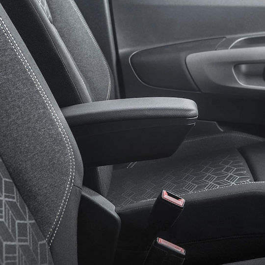 Rati Armster Car PU Armrest for Citroen C4 SpaceTourer Black