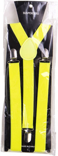 Carnival Suspenders Yellow