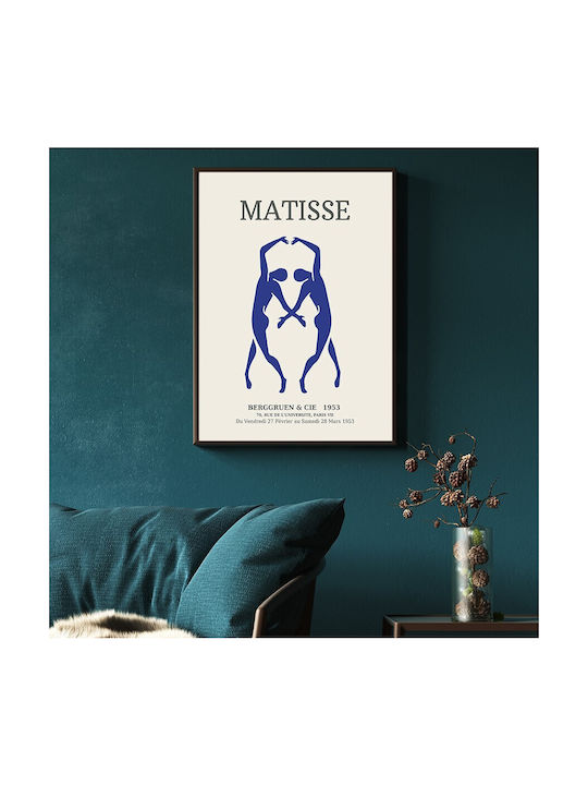 Poster Matisse Berggruen & Cie Art016 21cm X 30cm White Frame PVC 18x24