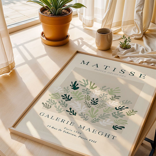 Poster Matisse Galerie Maeght Art042 21cm X 30cm White Frame PVC 18x24