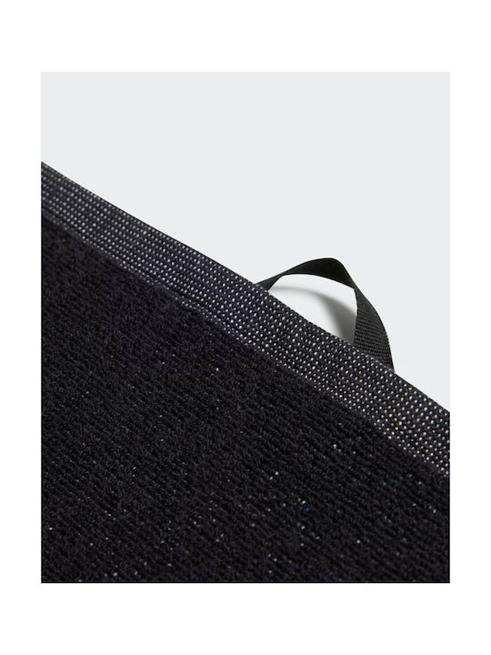 adidas Gymnastikhandtuch Baumwolle Schwarz 50x100cm