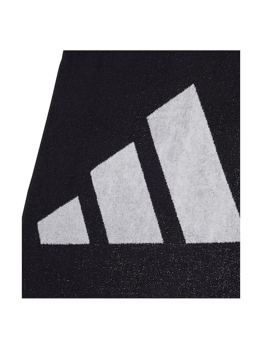 adidas Gymnastikhandtuch Baumwolle Schwarz 50x100cm