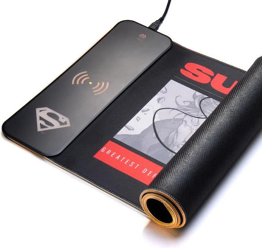 Numskull Numskull Superman Oversize Gaming Mat & Mobile Charger Pc Accessory