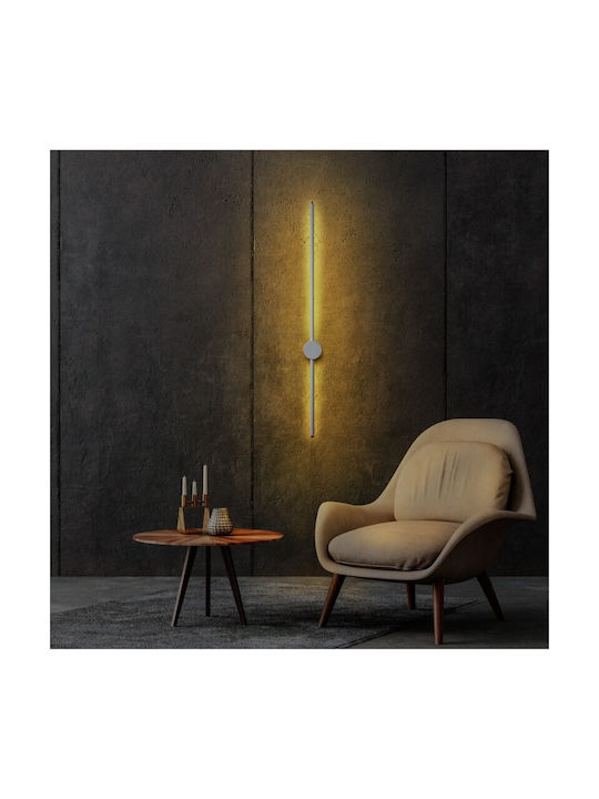 Megapap Trooper Leuchte Wand Gray 7x10x91cm