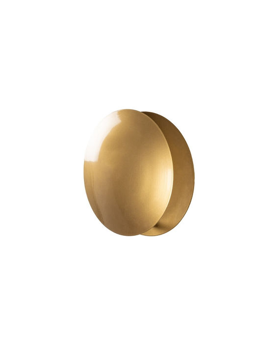 Megapap Mimoza Leuchte Wand Gold 25x16x25cm