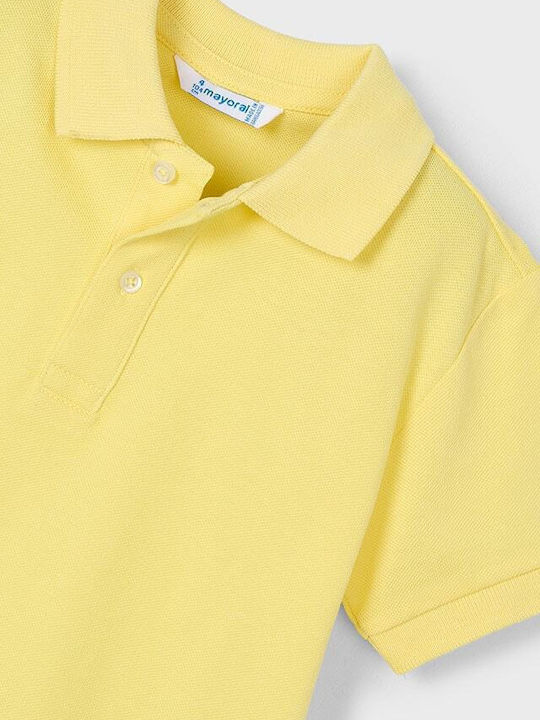 Kids' Polo Short Sleeve Yellow