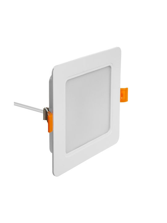 Maclean Energy Outdoor Ceiling Light with Integrated LED in White Color MCE373 S