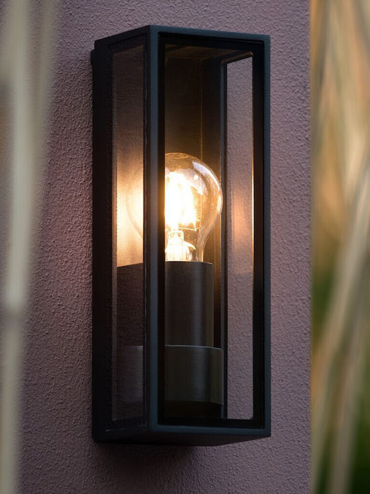 Lucide Lightning Dukan Wandmontierte Außen-Laterne E27 IP65