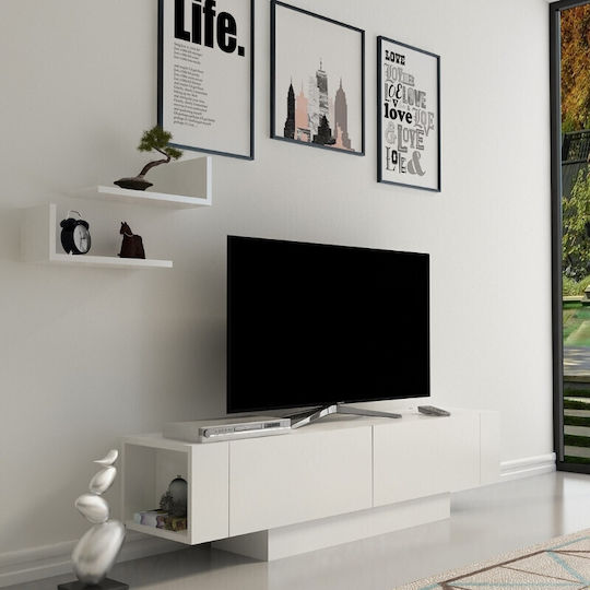 Matera Bodenstehend Weiß 150x31,5x41,6cm Matera Bodenstehend Weiß 150x31,5x41,6cm