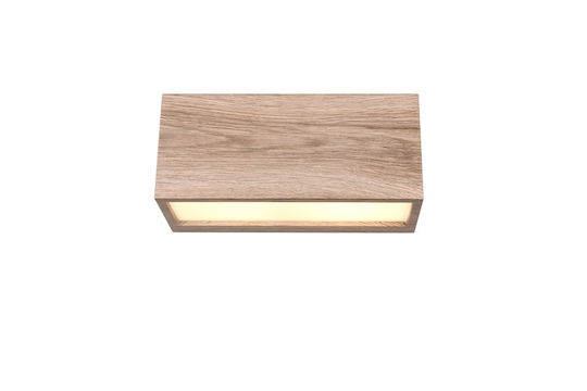 Trio Lighting Стенен Външен Плафон E14 IP44 Двоен лъч 25x10x11εκ.