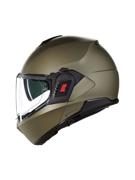 Nolan N120-1 Classico Nobile 315 Pietra Motorcycle Helmet Flip-Up ECE 22.06 with Sunvisor