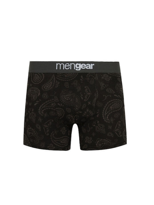 Minerva Mengear Мъжки боксерки 1Опаковка Grey-Black