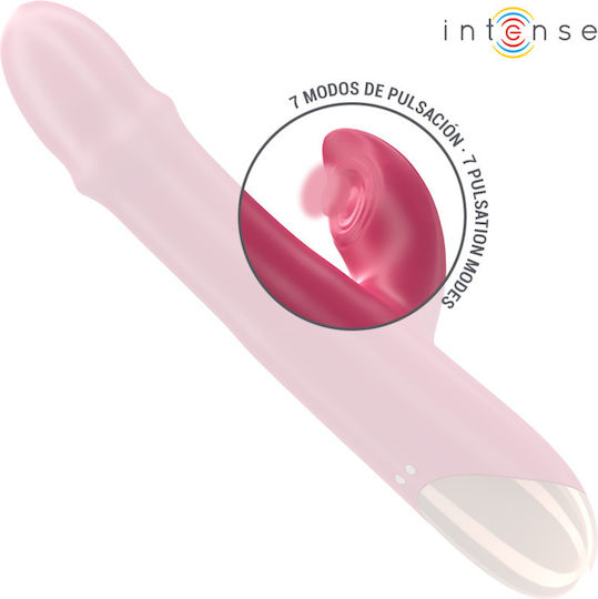 Intense Chloe Multifunction Vibrator Rabbit Pink