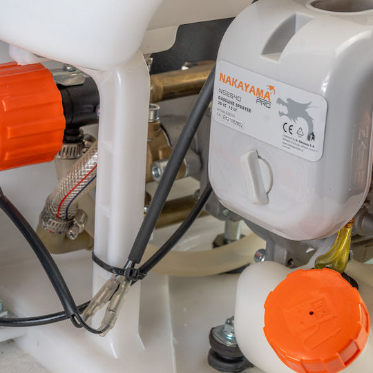 Nakayama NS2640 Backpack Sprayer Gasoline 1hp with Capacity 15lt 25bar