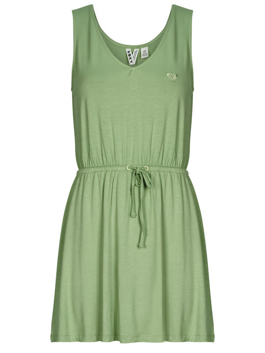Summer Mini Dress Green