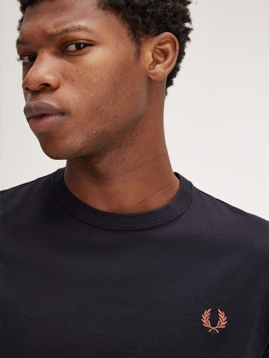 T-shirt Black Whisky Brown