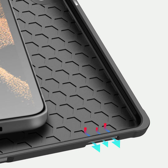 Dux Ducis Domo Flip Cover Negra (Galaxy Tab S9 Ultra)