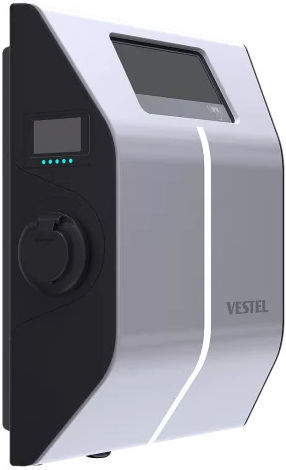 Vestel Wall Mounted Three-Phase 22kW Charging Station Type 2 (45855551)