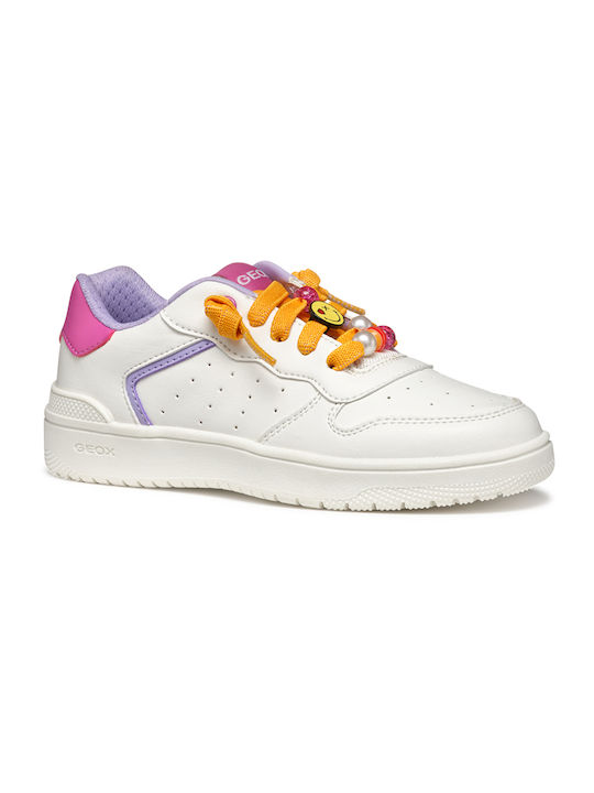 Geox Washiba Kids Sneakers White