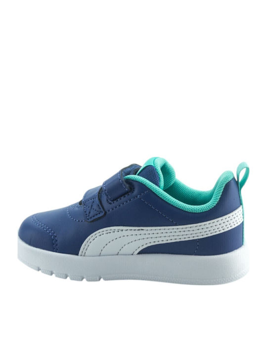 Courtflex V3 V Kids Sneakers with Scratch Blue