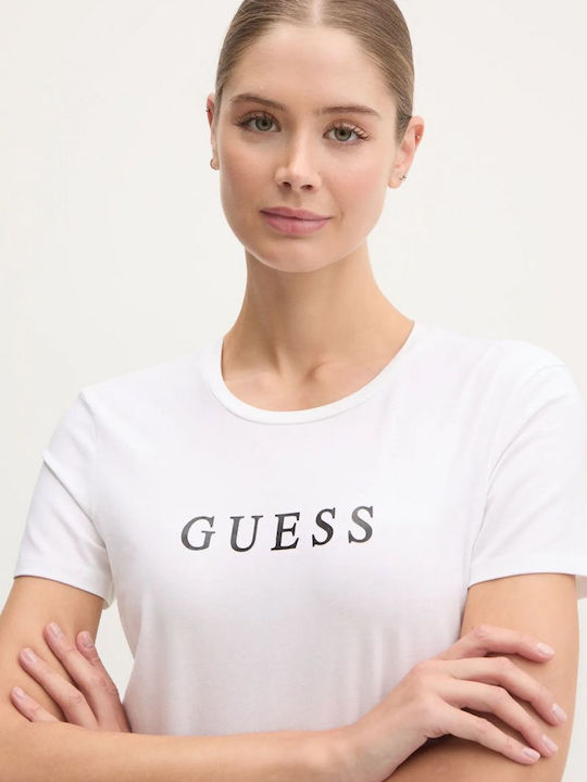 Guess Тениска White O5RI01KBBU1-G011