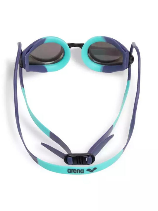 Arena Tracks Mirror Schwimmbrille Erwachsene Türkis