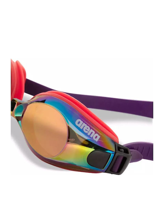 Arena Zoom X-fit Swimming Goggles Adults Brown