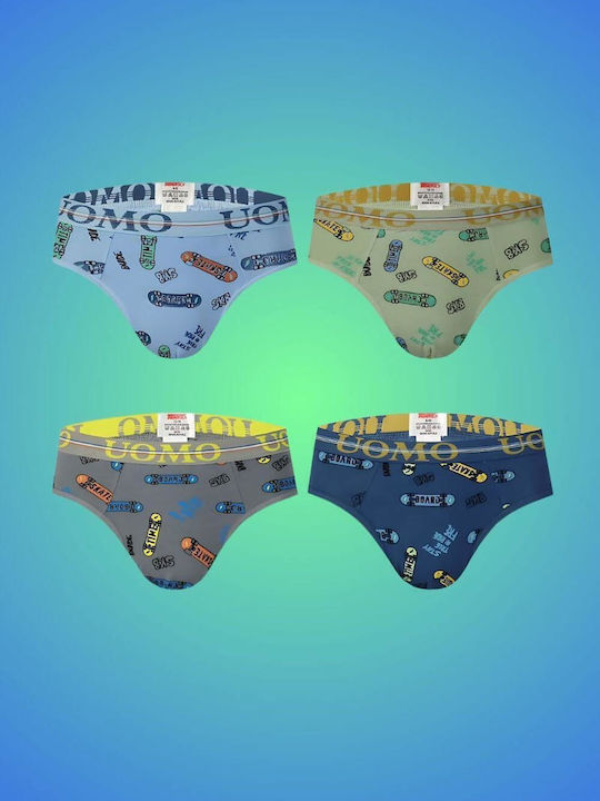 Uomo Комплект детски гащички Multicolour 4бр