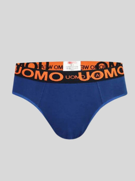 Uomo Σετ Παιδικά Βρακάκια Πολύχρωμο 3τμχ