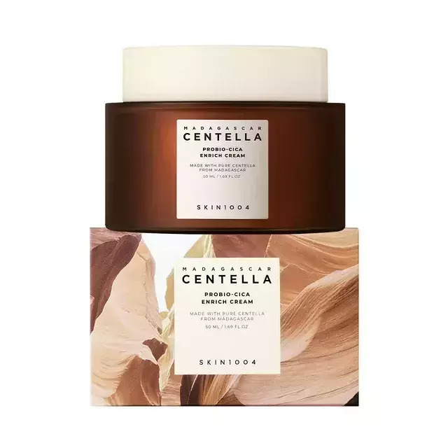 Skin1004 Madagascar Centella Probio Cica Enrich Rich Κρέμα Προσώπου Νυκτός για Ενυδάτωση & Σύσφιξη με Υαλουρονικό Οξύ & Νιασιναμίδη 50ml