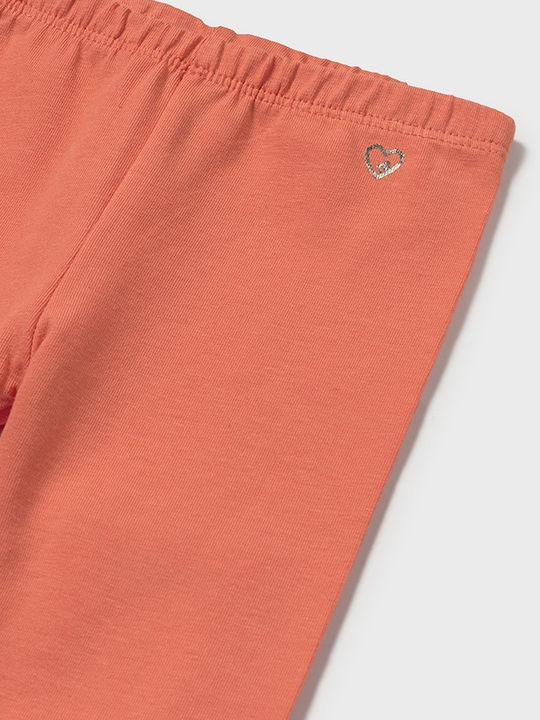 Kids Legging Cycling Short Carrot