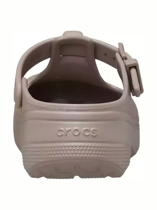 Crocs Classic Mary Jane Women's Clogs Brown