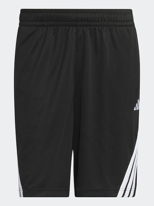 3-Stripes Αθλητική Ανδρική Βερμούδα Μαύρη