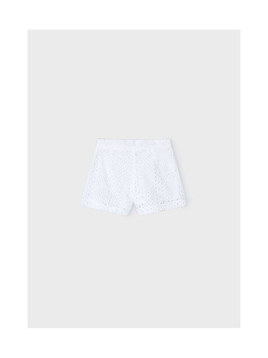 Mayoral Kids Shorts/Bermuda Fabric White