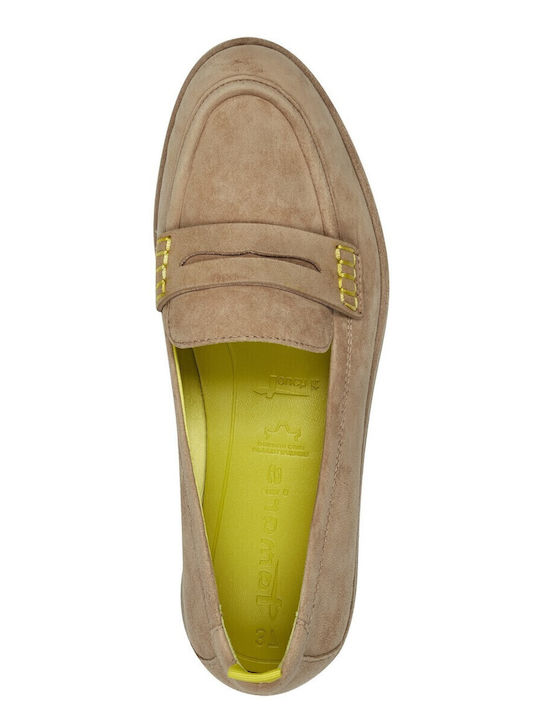 Δερμάτινα Γυναικεία Loafers Tan