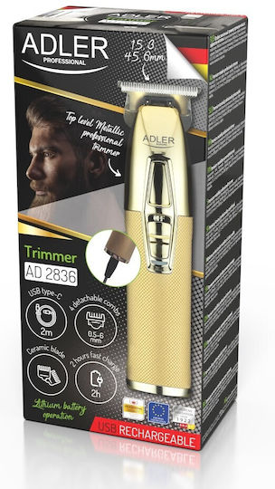 Adler Trimmer Μηχανή AD 2836g