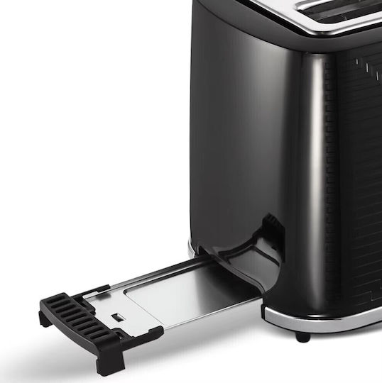 Raf R2102 Φρυγανιέρα 2 Θέσεων 900W Μαύρη