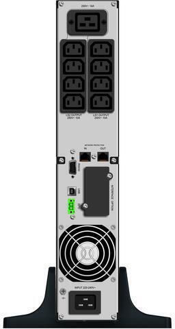 Powerwalker VI 3000 RT HID + Battery Pack P72R-12x9Ah UPS Line-Interactive 3000VA 2700W με 9 IEC Πρίζες