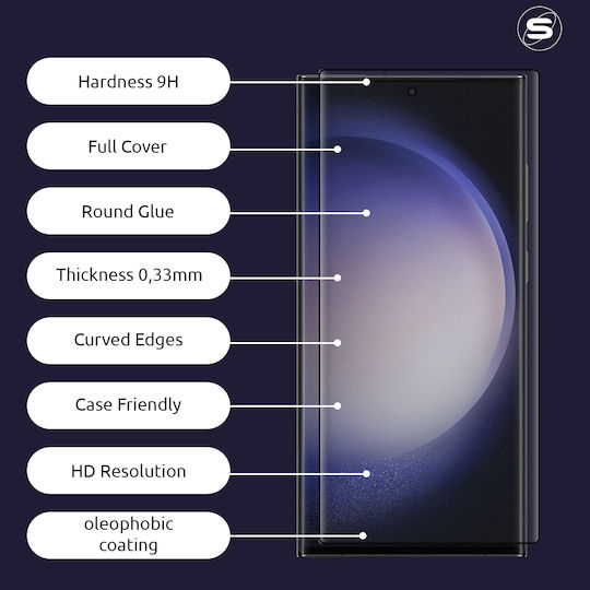 Curvy Glass Sonique Premium Series HD Full Cover 9H Xiaomi Xiaomi 15 Pro 5G Black