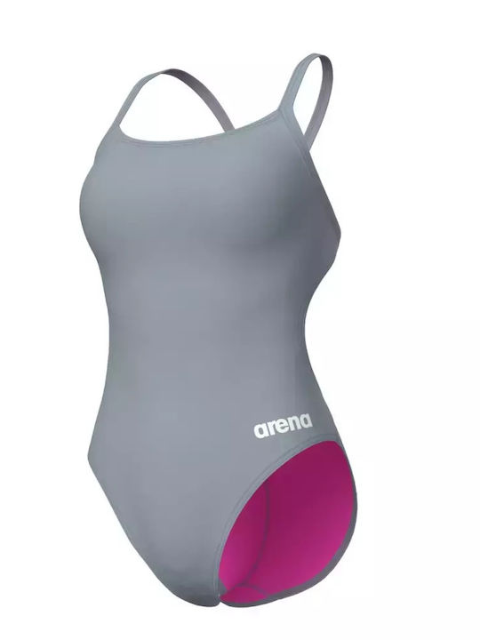 Arena One-Piece Swimsuit Gray