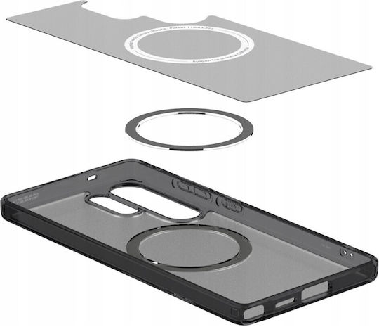 Spigen Ultra Hybrid Mag Umschlag Rückseite Kunststoff / Silikon 2mm Schwarz (Galaxy S25 Ultra,Samsung S25 Ultra)